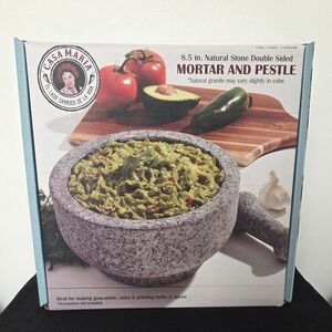Gray Mortar and Pestle